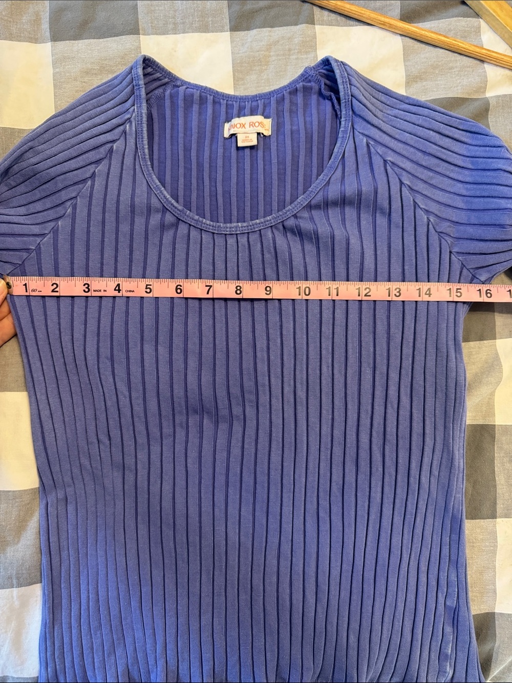 Knox Rose Blue/Purple Top - Picture 4 of 7